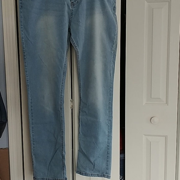 Denim Co. Stretch Straight Button Jeans W40 L34 - Picture 2 of 13